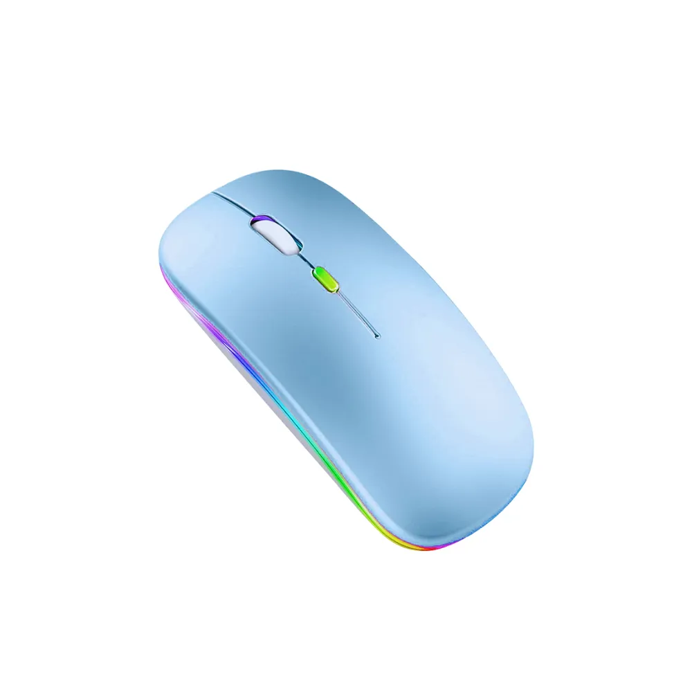 W07 Bežični RGB miš plavi