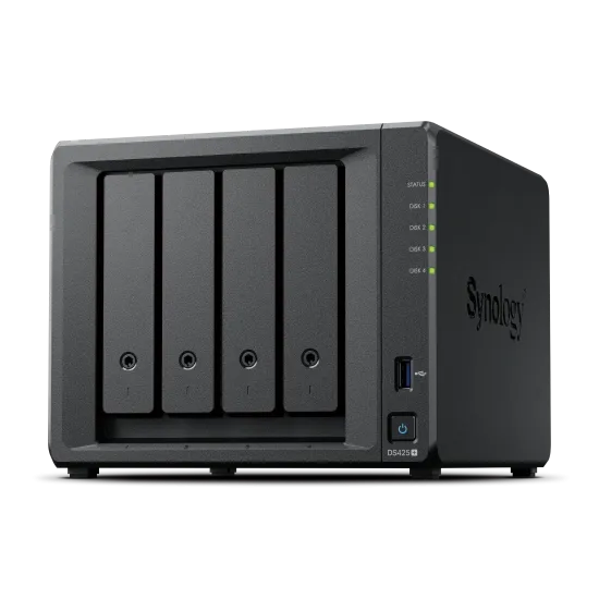Synology NAS DiskStation DS425+ Tower 4-bays 3.5" SATA HDD/SSD