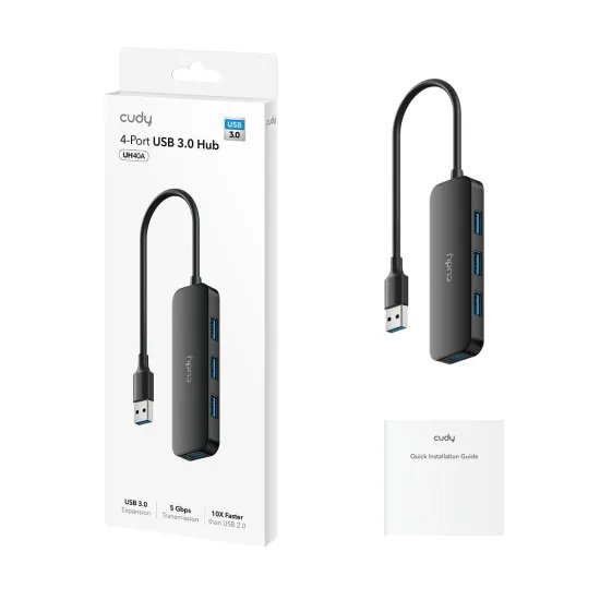 CUDY HUB 4-Port USB 3.0