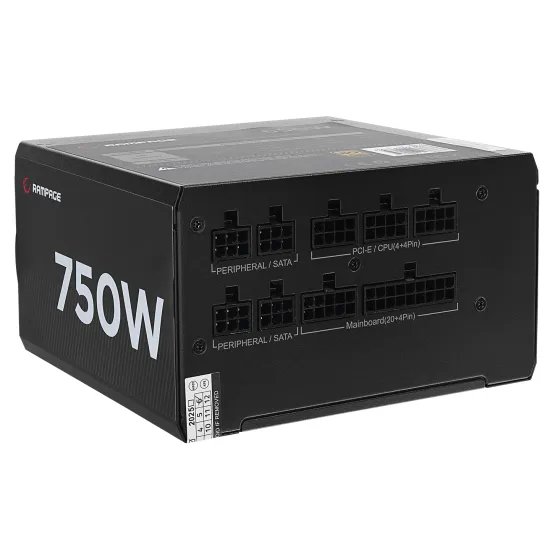 Rampage Napajanje MATE M750-80PB 750W 80+ Bronze Full Modular White