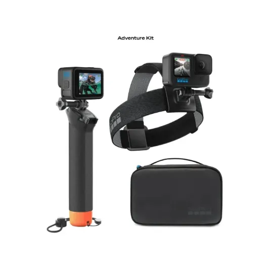 GoPro Adventure Kit 3.0 - The Handler, Head Strap 2.0 + Compact Case