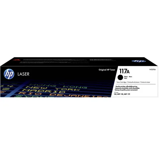 HP 117A Black Original Laser Toner Cartridge/5T