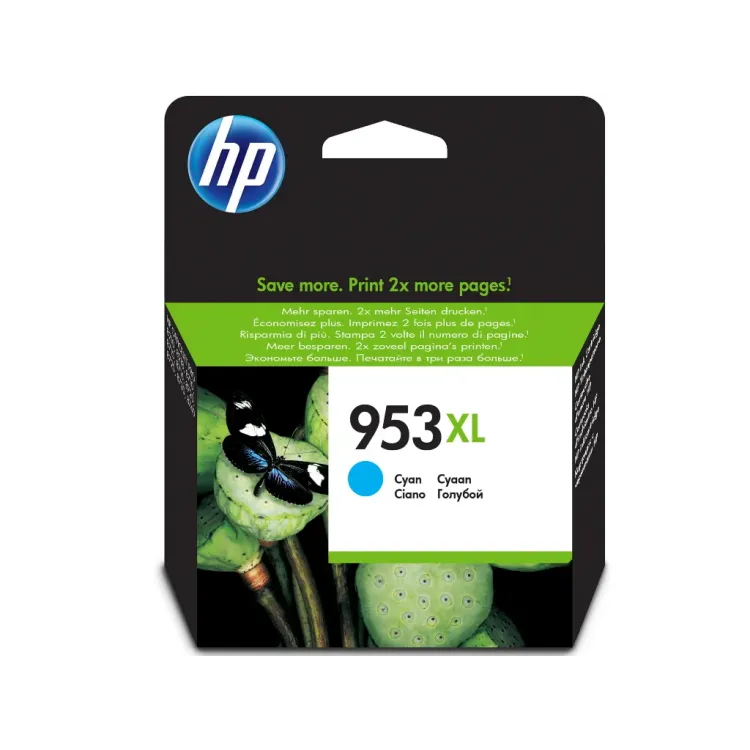 HP 953XL High Yield Cyan Original Ink Cartridge