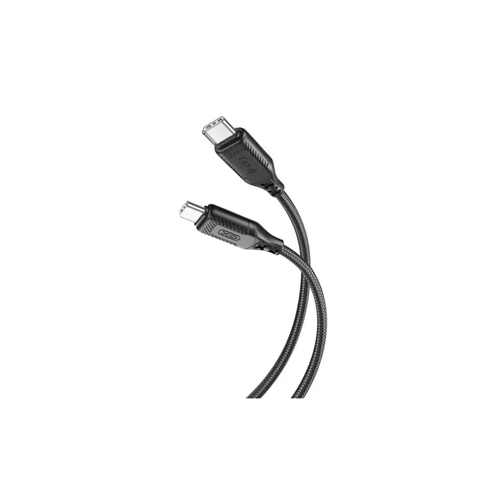 XO NB-Q236B Type-C to Type-C 60W Braided Cable 1m Black
