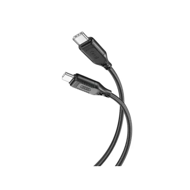 XO NB-Q236B Type-C to Type-C 60W Braided Cable 1m Black