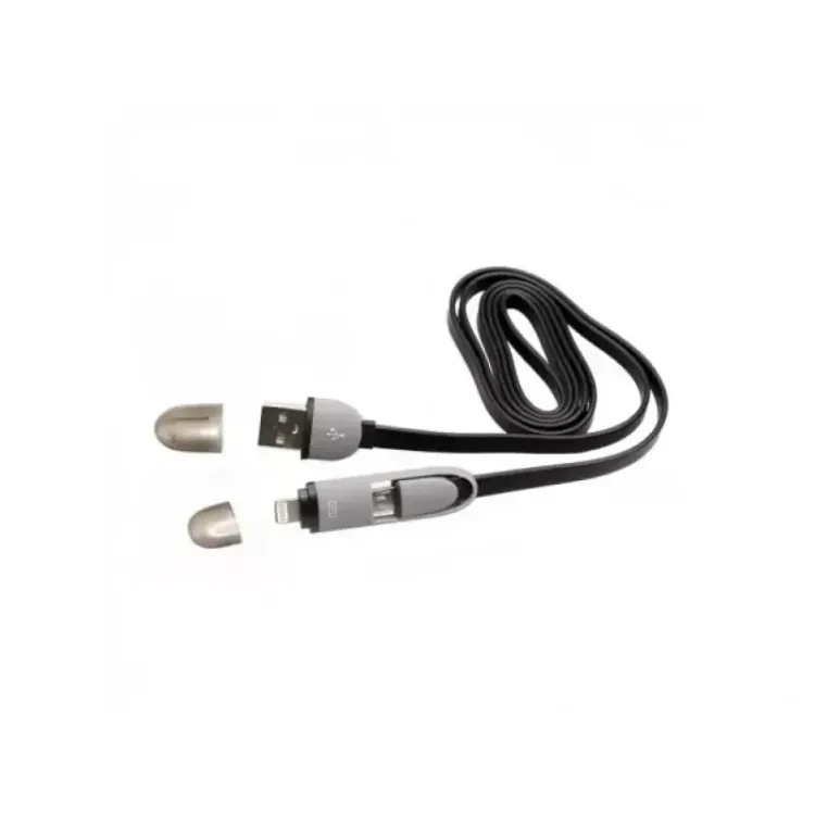 SBOX USB-MICRO USB + IPH.5 M/M 1,5M Crna