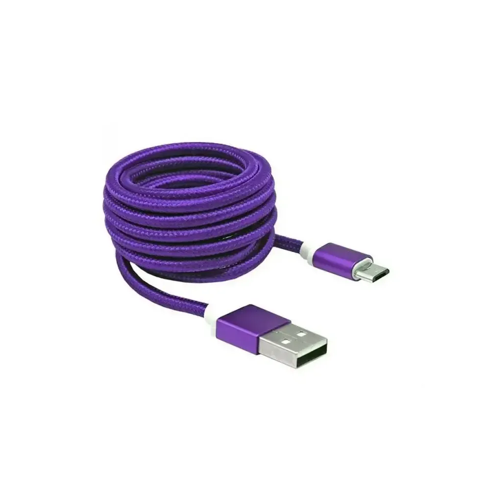 SBOX USB-MICRO M/M 1,5M BLISTER PURPLE