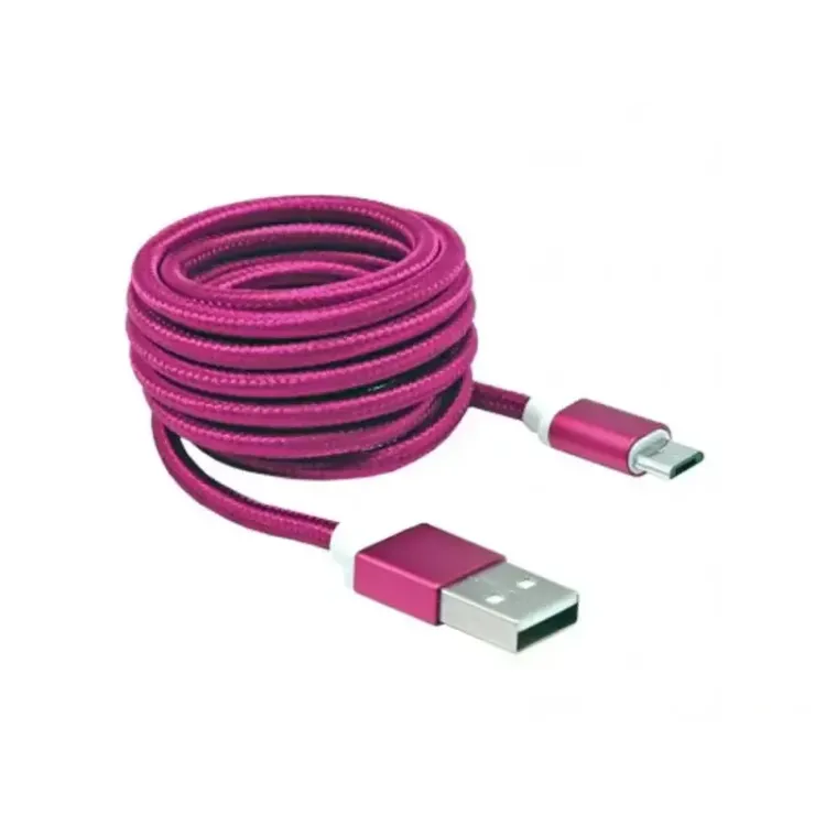 SBOX USB-MICRO M/M 1,5M BLISTER PINK