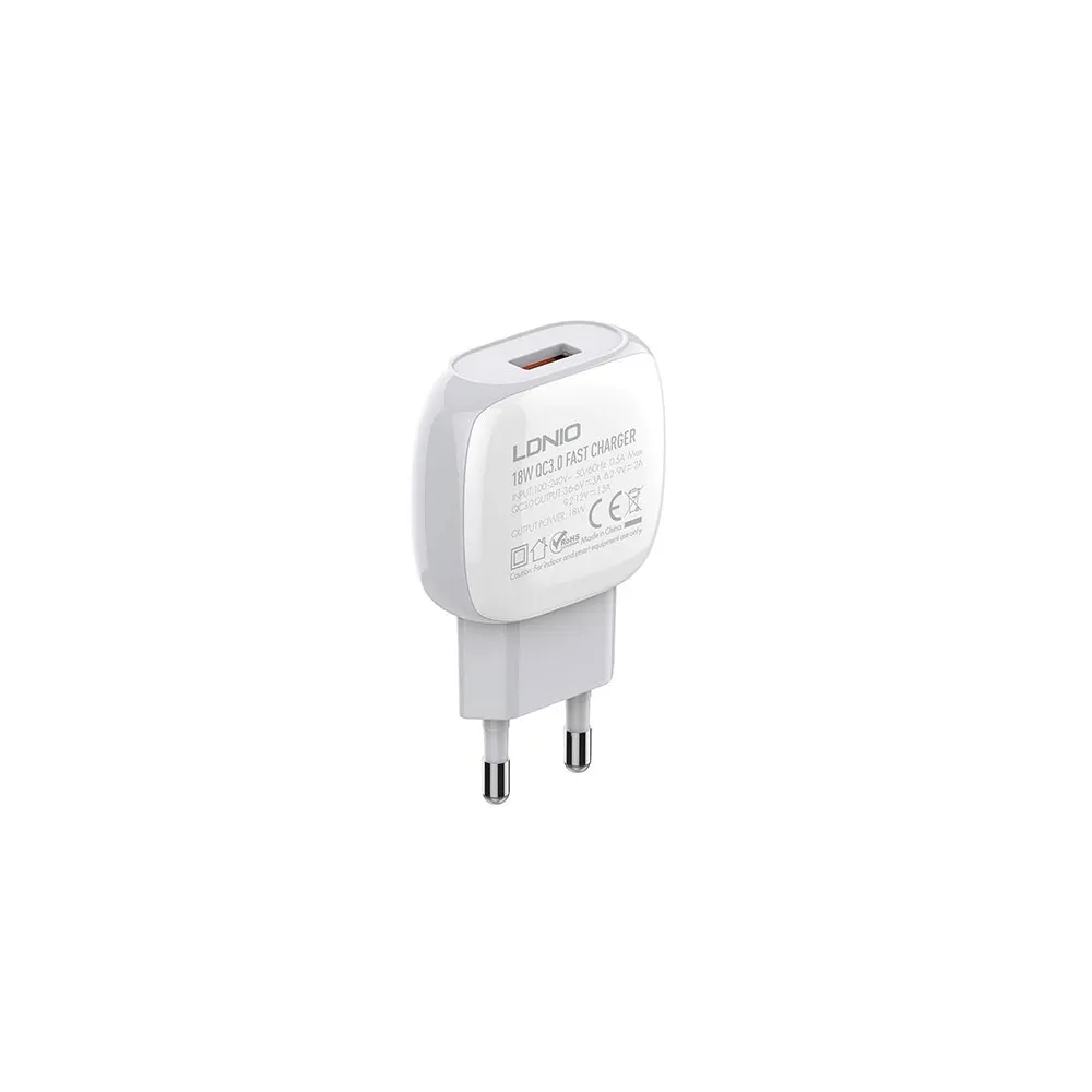 A1306Q QC 3.0 18W punjač + kabl za iPhone