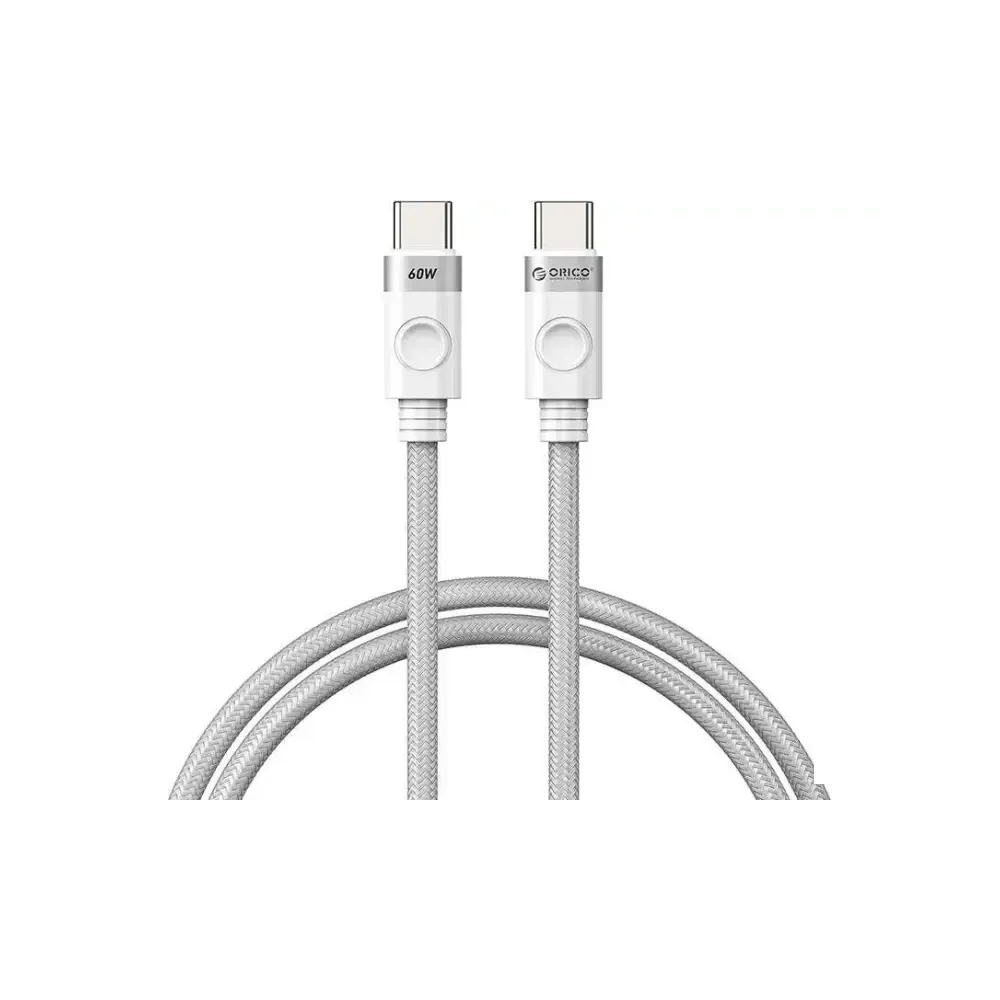 Orico Charging Cable 60W USB-C to C - white
