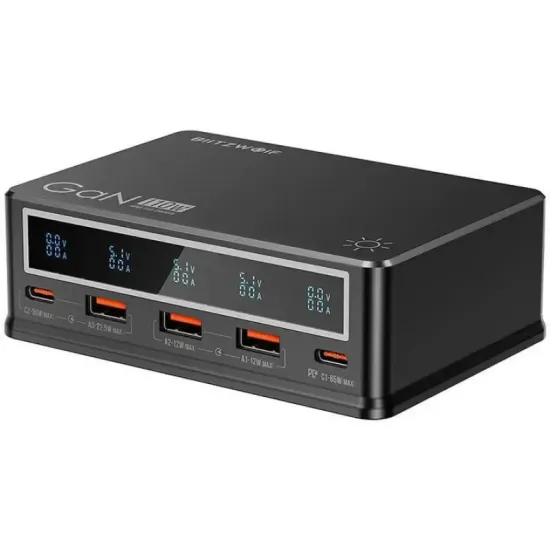 Blltzwolf BW-i9 BW-i9 Desktop Charger 110W PD 3xUSB-A