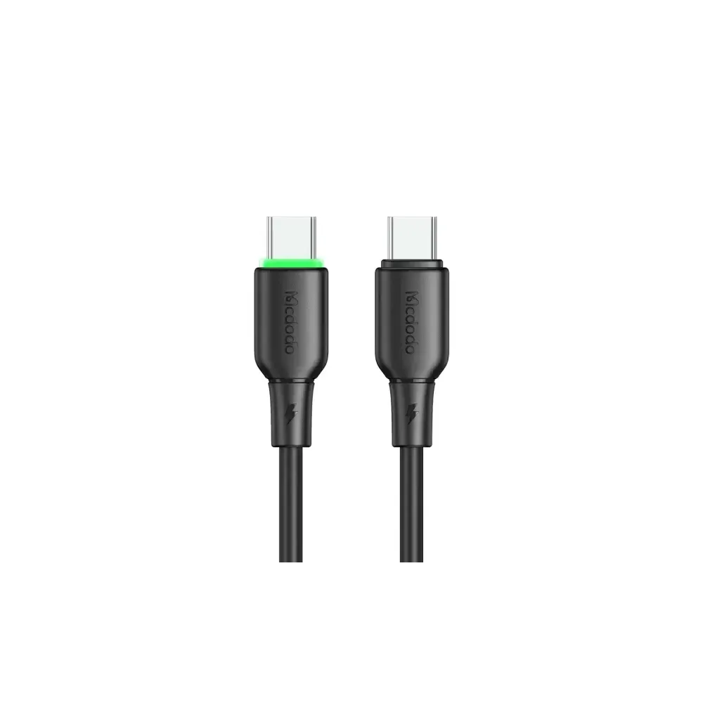 McDodo 65W Type-C/Type-C Data Cable with LED Light 1.2m