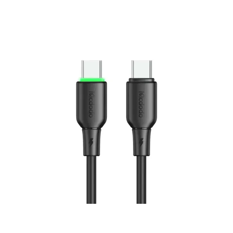 McDodo 65W Type-C/Type-C Data Cable with LED Light 1.2m