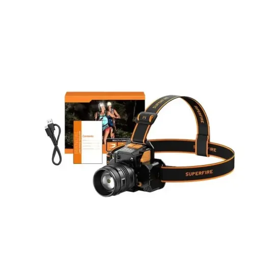 Superfire LAMPA HL58 350lm USB
