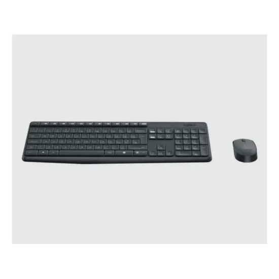 LOGITECH MK235 Wireless Desktop - Tastatura + Miš, USB, US