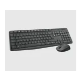LOGITECH MK235 Wireless Desktop - Tastatura + Miš, USB, US