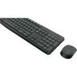 LOGITECH MK235 Wireless Desktop - Tastatura + Miš, USB, US