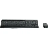 LOGITECH MK235 Wireless Desktop - Tastatura + Miš, USB, US