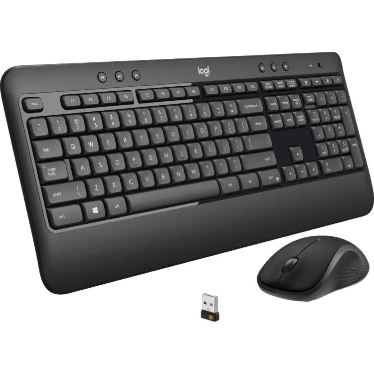 LOGITECH MK540 Advanced Wireless Desktop - Tastatura + Miš, USB, US