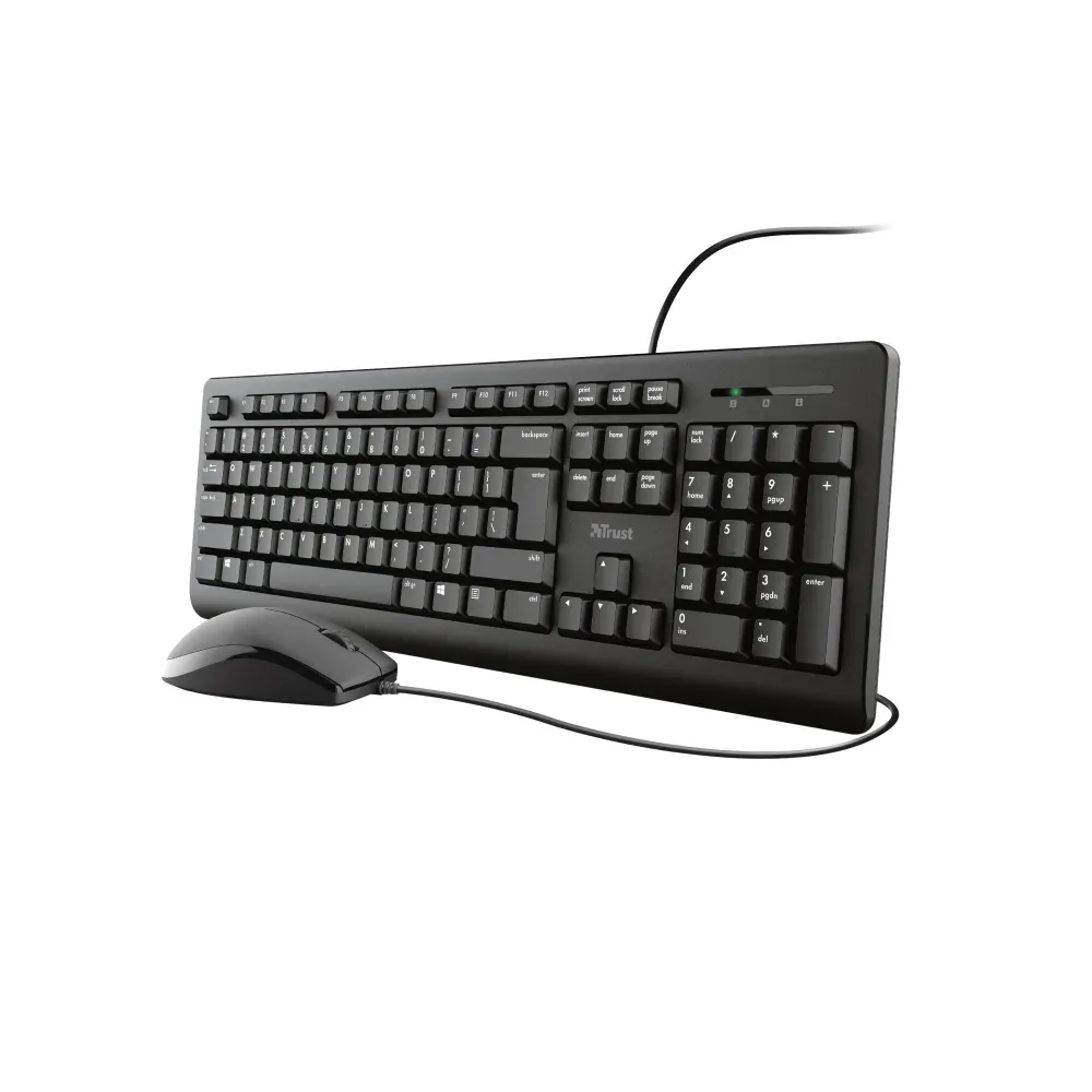 TRUST PRIMO Wired Keyboard And Mouse Set, YU Layout