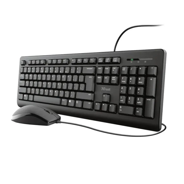 TRUST PRIMO Wired Keyboard And Mouse Set, YU Layout