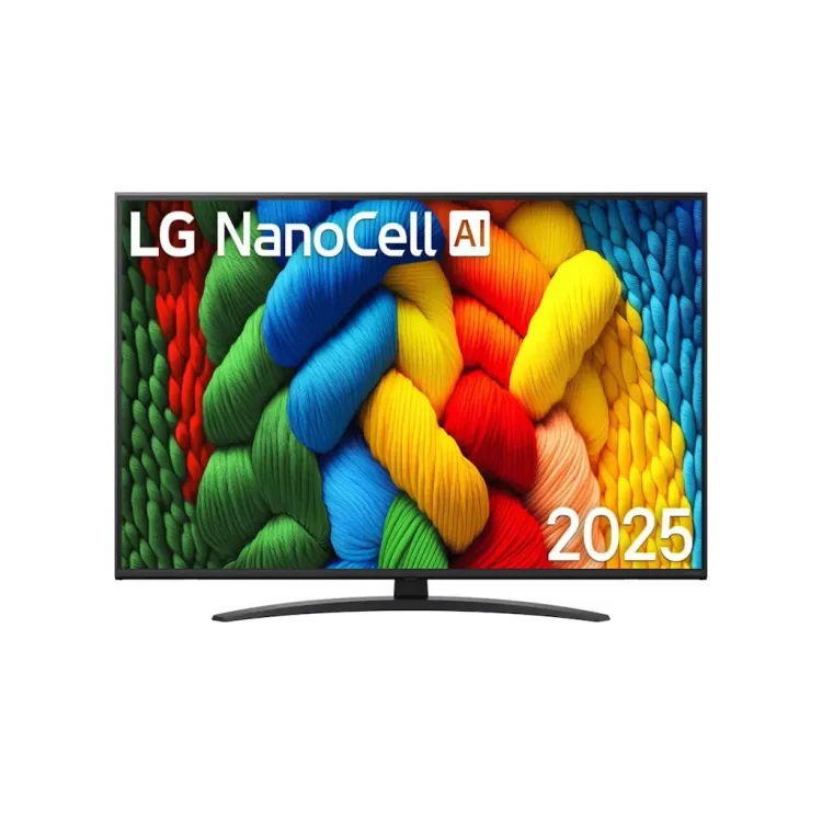 LG 50NANO81A3A LED TV 50 ultra HD, NanoCell, WebOS 25 smart, Alpha7 AI CPU 4K Gen8, magic remote
