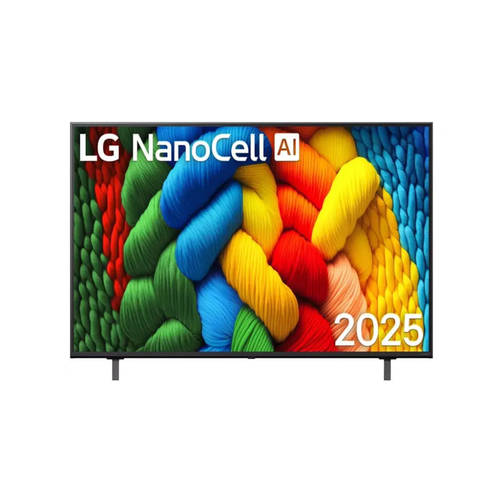 LG 55NANO80A3B LED TV 55 ultra HD, Nano cell, WebOS 25 smart, a7 AI Processor 4K Gen8, magic remote