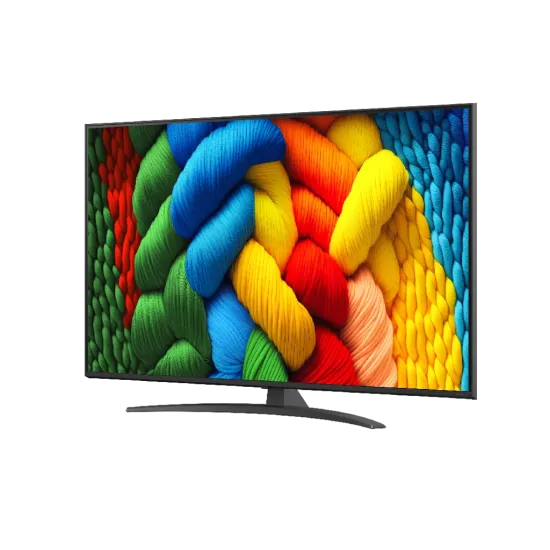 LG 55NANO81A3A LED TV 55 ultra HD, NanoCell, WebOS 25 smart, Alpha7 AI CPU 4K Gen8, magic remote