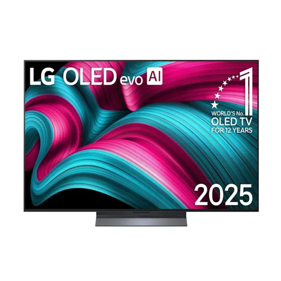 LG OLED55C51LA OLED TV 55 ultra HD, WebOS 25 smart, Alpha 9 Gen8 AI CPU 4K, 120Hz, magic remote