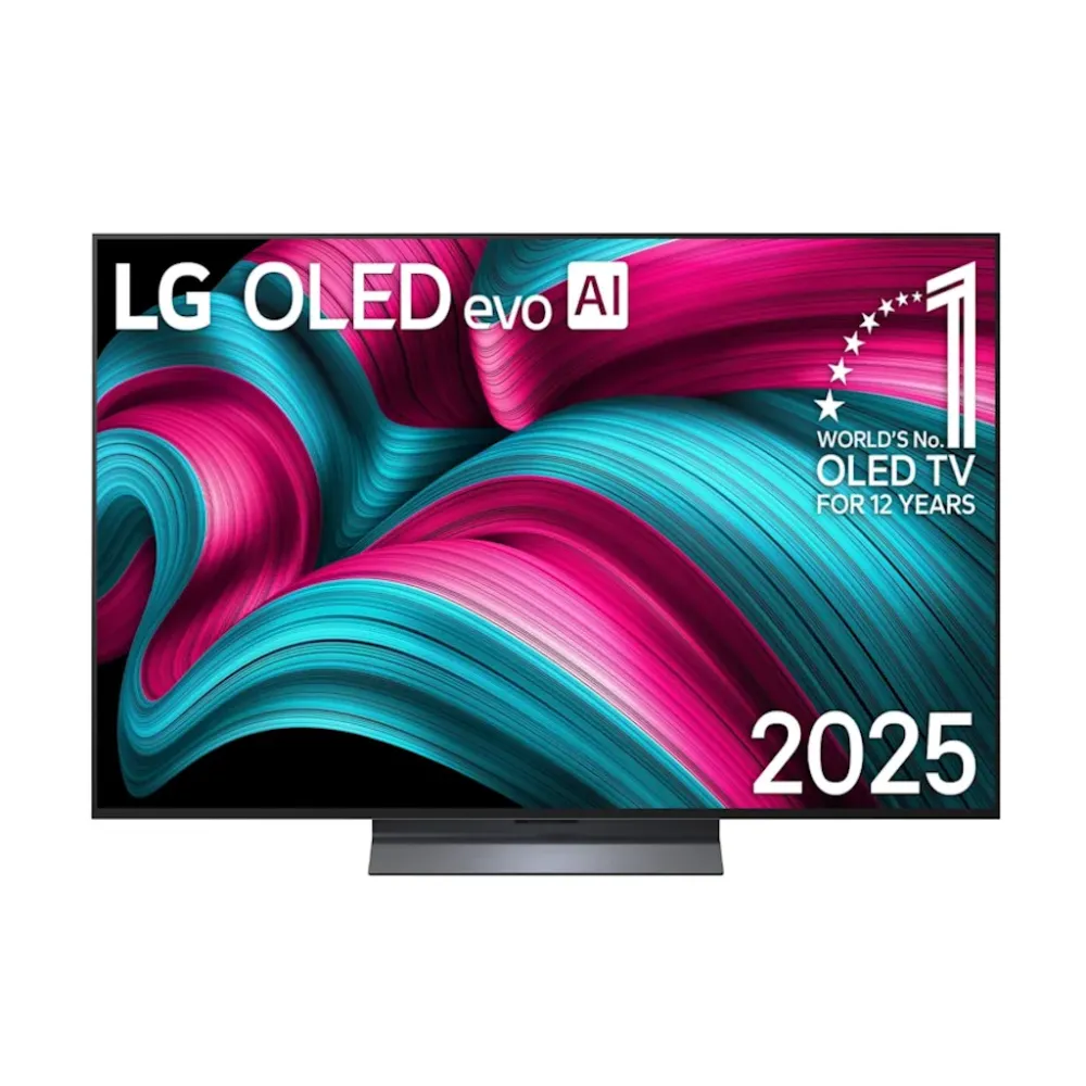 LG OLED55C51LA OLED TV 55 ultra HD, WebOS 25 smart, Alpha 9 Gen8 AI CPU 4K, 120Hz, magic remote