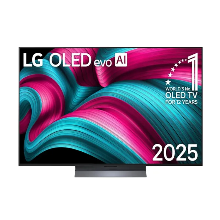 LG OLED55C51LA OLED TV 55 ultra HD, WebOS 25 smart, Alpha 9 Gen8 AI CPU 4K, 120Hz, magic remote