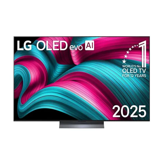 LG OLED65C51LA OLED TV 65 ultra HD, WebOS 25 smart, Alpha 9 Gen8 AI CPU 4K, 120Hz, magic remote