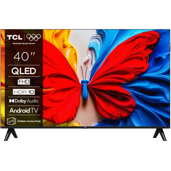 TCL 40S5K QLED TV 40 full HD, Android smart, Colorful Quantum Crystal, slim dizajn (bez okvira)