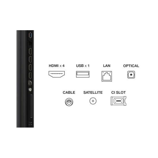 TCL 65C7K QD-mini LED TV 65 , Google TV OS, refresh rate 120Hz, Bang&Olufsen audio