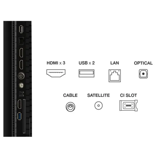 TCL 65P7K QLED TV 65 ultra HD, Google TV smart, AiPQ processor, Dolby Atmos,slim dizajn(bez okvira)