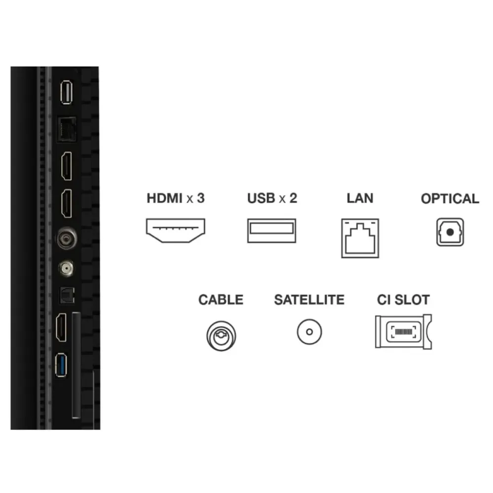 TCL 65P7K QLED TV 65 ultra HD, Google TV smart, AiPQ processor, Dolby Atmos,slim dizajn(bez okvira)