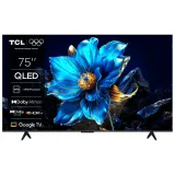 TCL 75P7K QLED TV 75 ultra HD, Google TV smart, AiPQ processor, Dolby Atmos,slim dizajn(bez okvira)