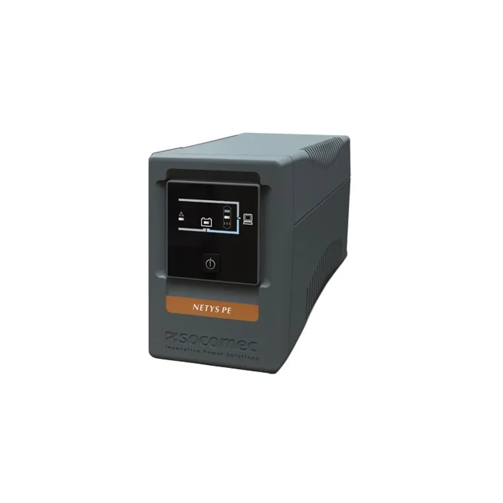 Socomec UPS NeTYS PE 850VA/480W 230V 50/60Hz, AVR, RJ45, USB, Line interactive, Step wave