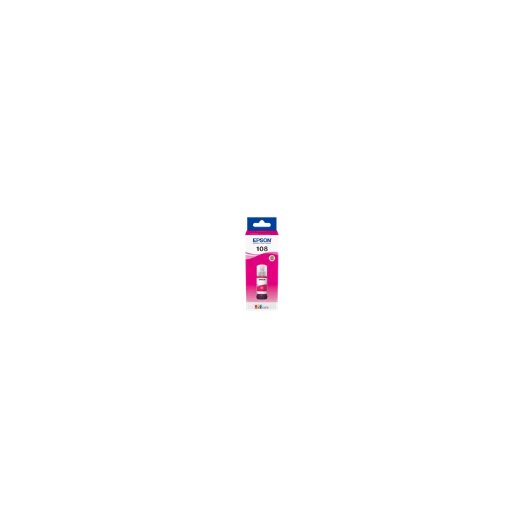 EcoTank Ink Bottle Br.108, Magenta, (70ml), 7200 str. (2100 colour photos 10x15cm) - za EcoTank L8050, L18050EcoTank Ink Bottle