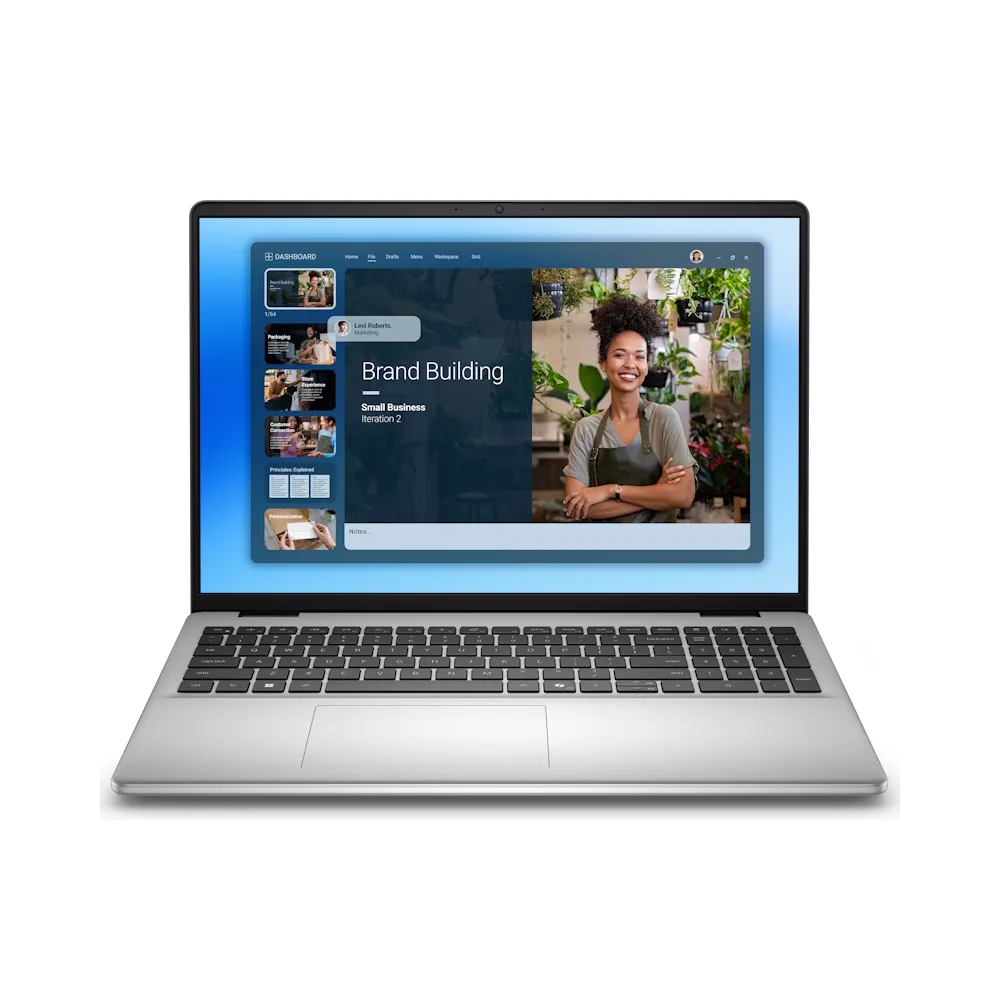 16 DC16251 16 inch FHD+ 300nits Core 7 150U 16GB 1TB SSD GeForce MX570A 2GB Backlit FP Ubuntu metalni silver laptop