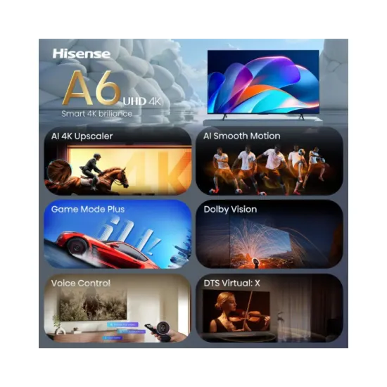 65 inča 65A6S 4K UHD LED Smart TV