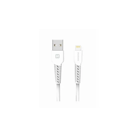 Swissten Data kabl USB/lightning bijeli 1,2m