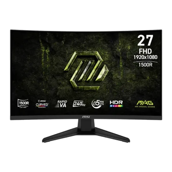 27 inča MAG 275CF X24 FHD 1920x1080 Rapid VA 240 Hz zakrivljeni gaming monitor