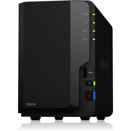 Synology NAS DiskStation DS223 Tower 2-bays 3.5" SATA HDD/SSD