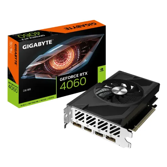 nVidia GeForce RTX 4060 D6 8GB 128bit GV-N4060D6-8GD