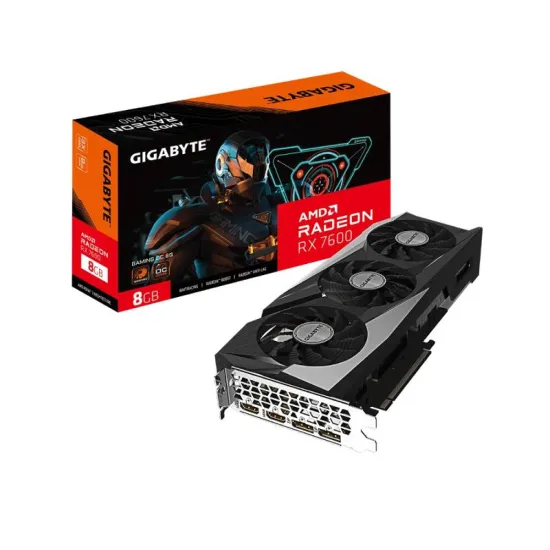 AMD Radeon RX 7600 8GB 128bit GV-R76GAMING OC-8GD