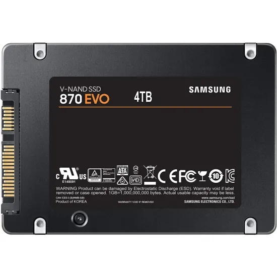 4TB 2.5 inča SATA III MZ-77E4T0B 870 EVO Series SSD
