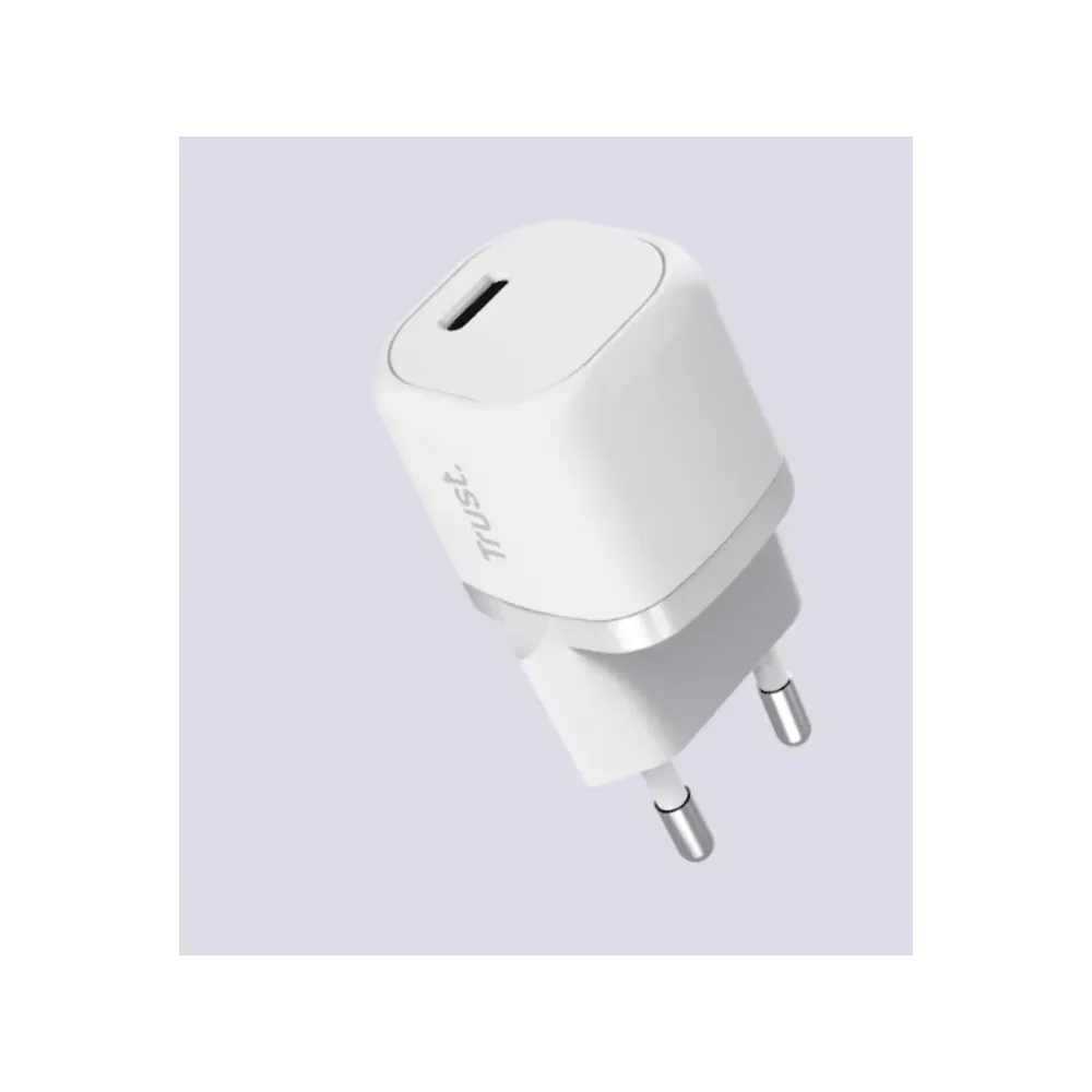 TRUST Maxo Ultra-small 20W USB-C PD Charger White