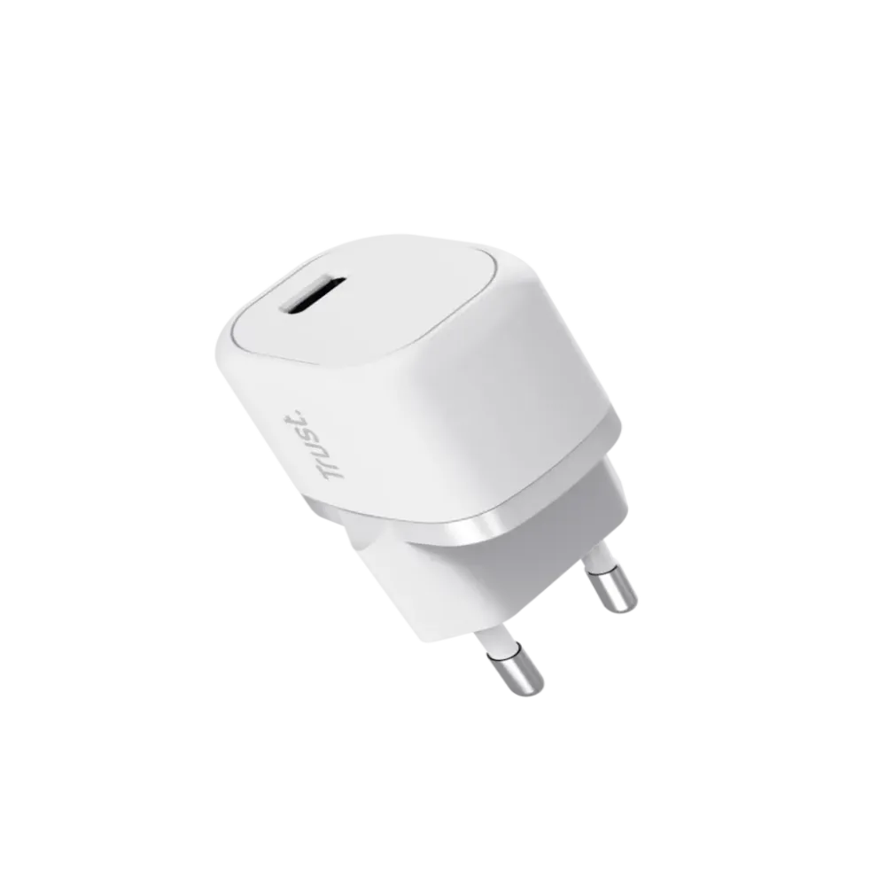 TRUST Maxo Ultra-small 20W USB-C PD Charger White