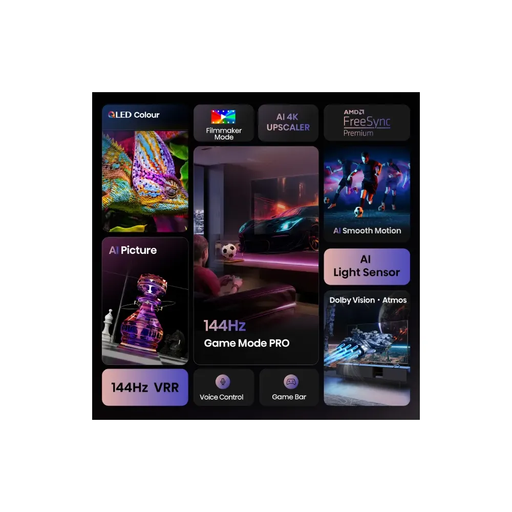 65 inča 65E7Q PRO QLED 4K UHD Smart TV